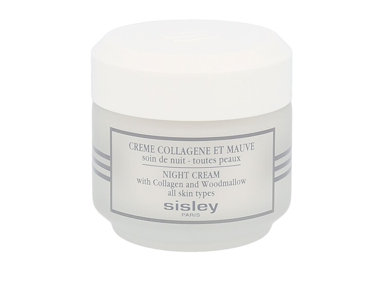 Nachtcreme Sisley Night Cream With Collagen And Woodmallow 50 ml Beschädigte Schachtel