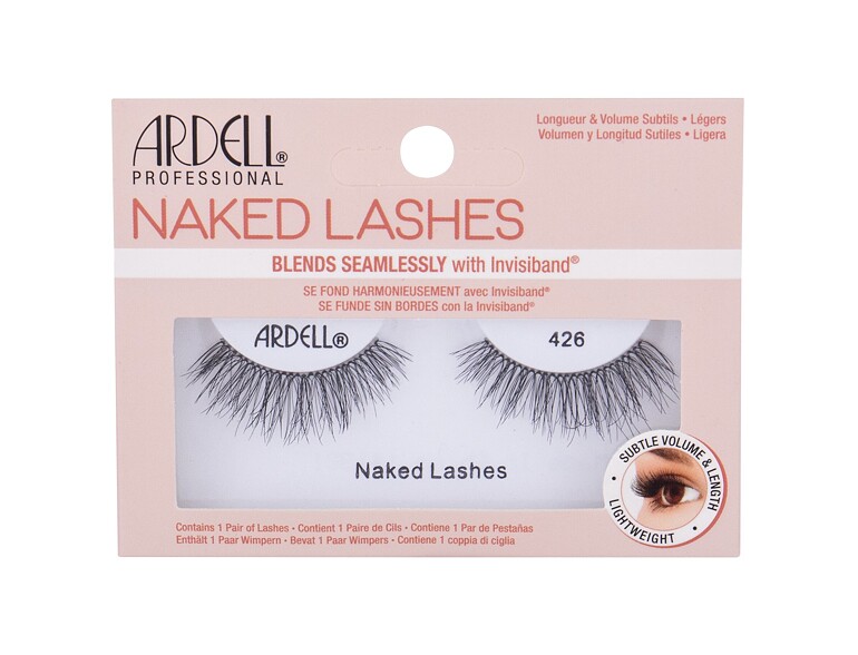 Falsche Wimpern Ardell Naked Lashes 426 1 St. Black Beschädigte Schachtel