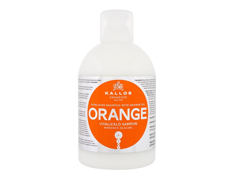 Shampoo Kallos Cosmetics Orange 1000 ml