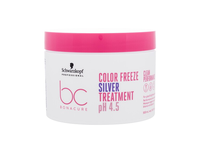 Haarmaske Schwarzkopf Professional BC Bonacure Color Freeze pH 4.5 Treatment Silver 500 ml