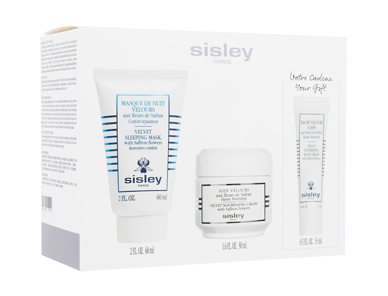 Tagescreme Sisley Velvet Nourishing Skincare With Saffron Flowers Duo 50 ml Sets