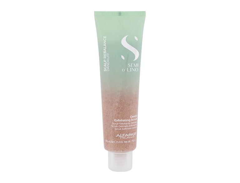 Gegen Schuppen ALFAPARF MILANO Semi Di Lino Scalp Rebalance Gentle Exfoliating Scrub 150 ml Beschädigte Schachtel