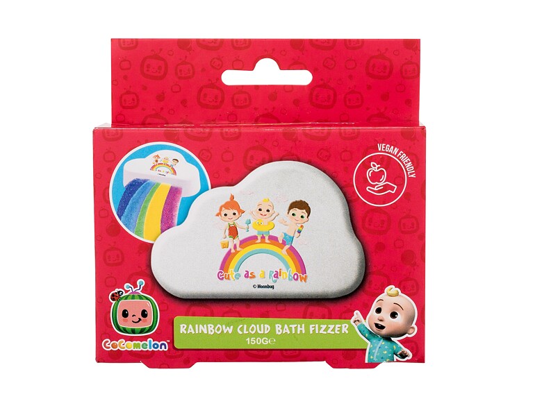 Badebombe Cocomelon Cocomelon Rainbow Cloud Bath Fizzer 150 g