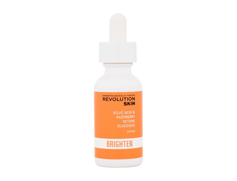 Siero per il viso Revolution Skincare Brighten Kojic Acid & Raspberry Ketone Glucoside Serum 30 ml s