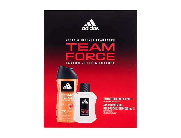 Eau de Toilette Adidas Team Force 100 ml Sets