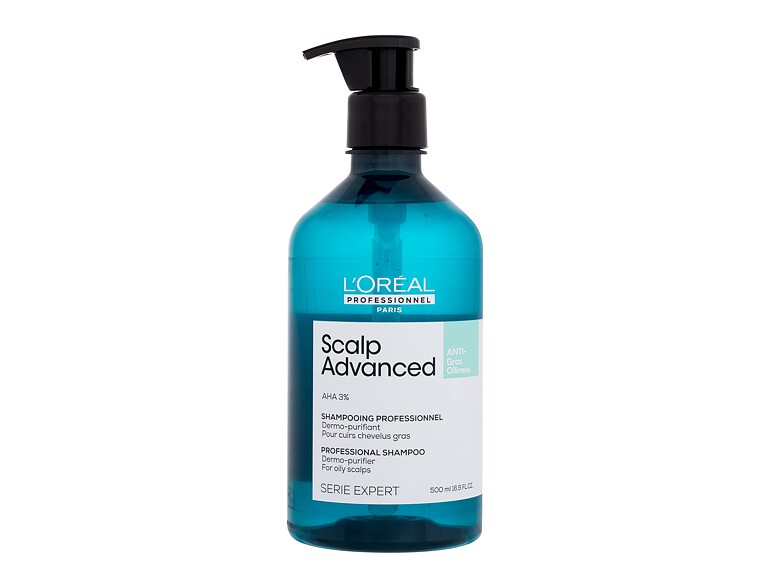 Shampooing L'Oréal Professionnel Scalp Advanced Anti-Oiliness Professional Shampoo 500 ml