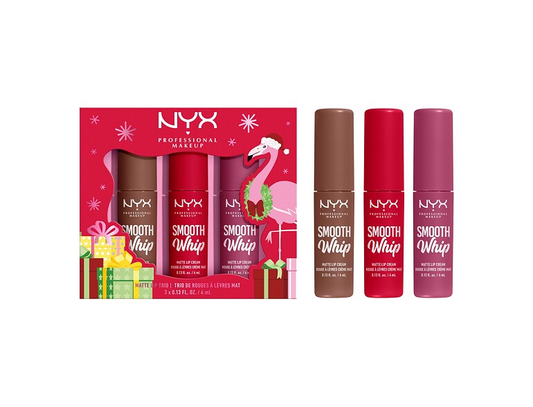 Rossetto NYX Professional Makeup Fa La La L.A. Land Smooth Whip Matte Lip Cream Trio 3x4 ml Sets