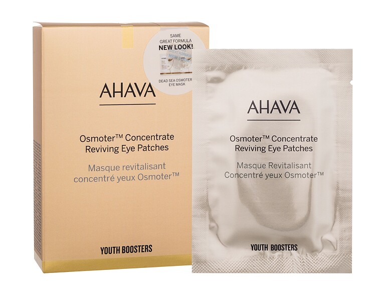 Augenmaske AHAVA Youth Boosters Osmoter Concentrate Reviving Eye Patches 4 g Beschädigte Schachtel