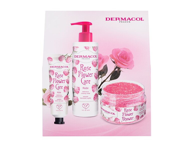 Flüssigseife Dermacol Rose Flower 250 ml Beschädigte Schachtel Sets