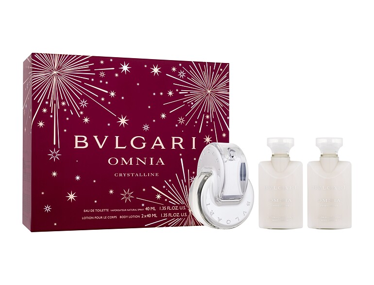 Eau de Toilette Bvlgari Omnia Crystalline 40 ml Sets