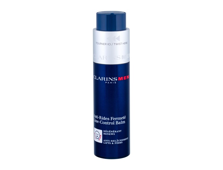 Tagescreme Clarins Men Line Control Balm 50 ml Beschädigte Schachtel