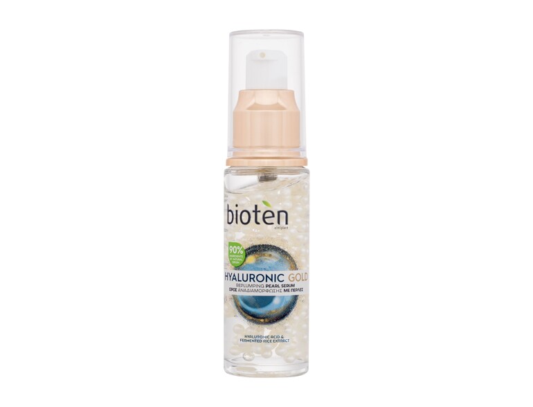 Gesichtsserum Bioten Hyaluronic Gold Replumping Pearl Serum 30 ml Beschädigte Schachtel