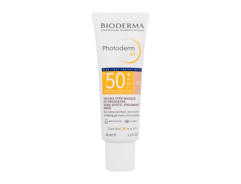 Soin solaire visage BIODERMA Photoderm M SPF50+ 40 ml Light