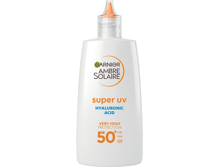 Sonnenschutz fürs Gesicht Garnier Ambre Solaire Super UV Protection Fluid SPF50+ 40 ml