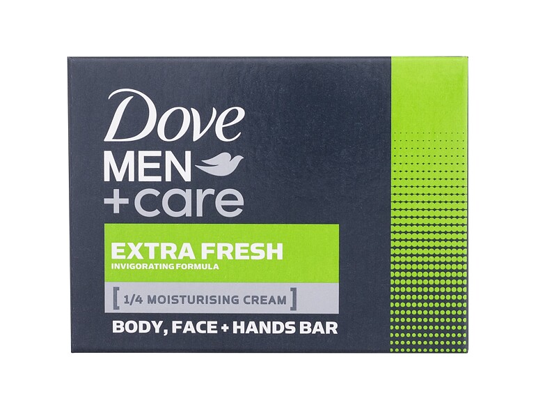 Seife Dove Men + Care Extra Fresh Body + Face Bar 90 g Beschädigte Schachtel