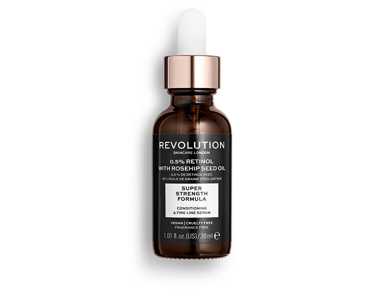 Gesichtsserum Revolution Skincare Skincare 0,5% Retinol with Rosehip Seed Oil 30 ml