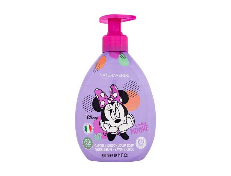 Flüssigseife Naturaverde Minnie Mouse Liquid Soap 300 ml