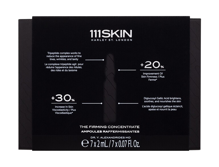 Gesichtsserum 111SKIN Black Diamond The Firming Concentrate 7x2 ml