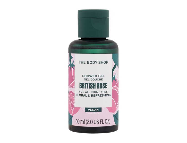 Duschgel The Body Shop British Rose 60 ml