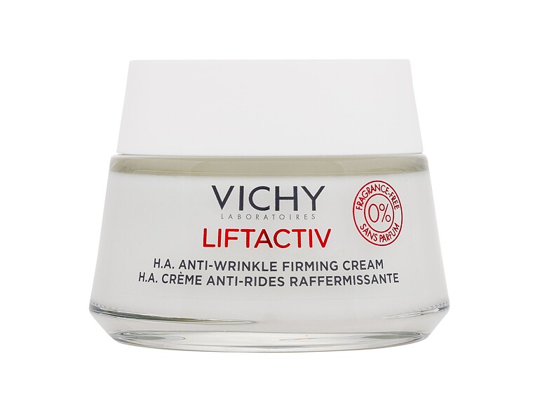 Tagescreme Vichy Liftactiv H.A. Anti-Wrinkle Firming Cream Fragrance-Free 50 ml