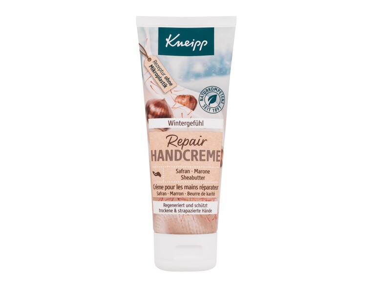 Handcreme  Kneipp Repair Hand Cream Saffron & Chestnut & Shea Butter 75 ml