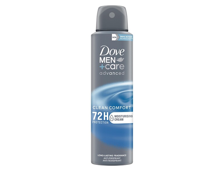 Antiperspirant Dove Men + Care Advanced Clean Comfort 72h 150 ml