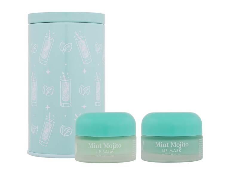 Lippenbalsam Barry M Lip Mask & Balm Set Mint Mojito 14 g