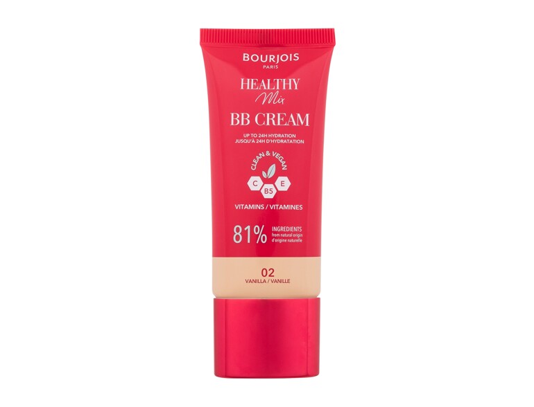 BB Creme BOURJOIS Paris Healthy Mix Clean & Vegan BB Cream 30 ml 02 Vanile