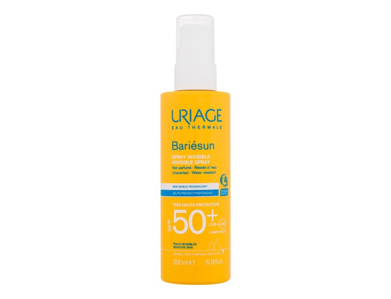 Sonnenschutz Uriage Bariésun Invisible Spray SPF50+ 200 ml