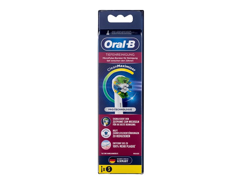 Zahnbürstenkopf Oral-B Floss Action 3 St. Beschädigte Schachtel