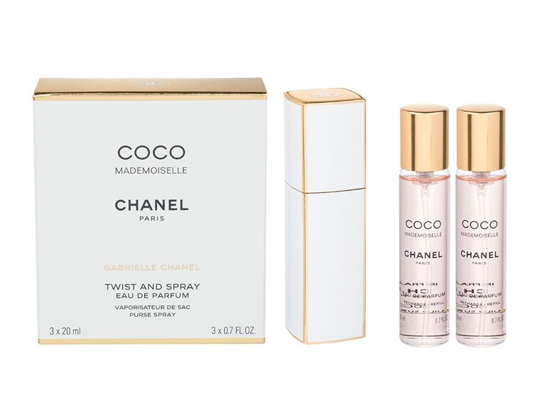 Eau de Parfum Chanel Coco Mademoiselle Twist and Spray 3x20 ml