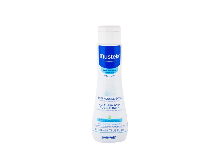 Duschgel Mustela Bébé Multi-Sensory Bubble Bath 200 ml