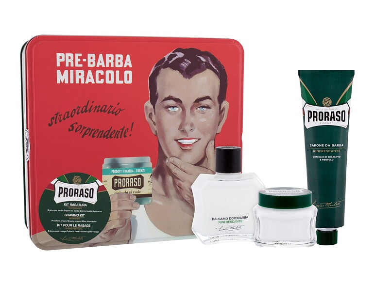 After Shave Balsam PRORASO Green 100 ml Sets