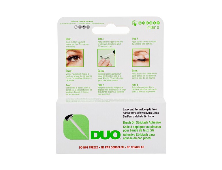 Wimpernkleber Ardell Duo Brush On Striplash Adhesive 5 g Beschädigte Schachtel