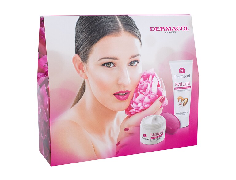 Tagescreme Dermacol Natural Almond 50 ml Beschädigte Schachtel Sets