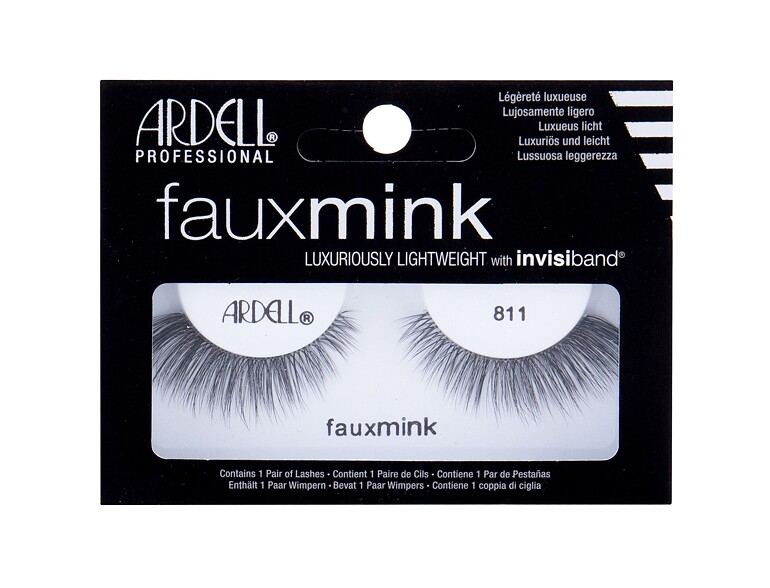 Ciglia finte Ardell Faux Mink 811 1 St. Black scatola danneggiata