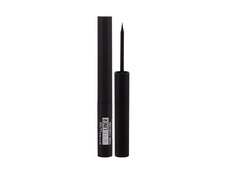 Eyeliner Maybelline Tattoo Liner Liquid Ink 2,5 ml 710 Ink Black Beschädigte Schachtel