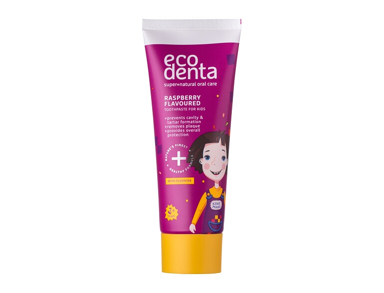 Zahnpasta  Ecodenta Super+Natural Oral Care Raspberry 75 ml Beschädigte Schachtel